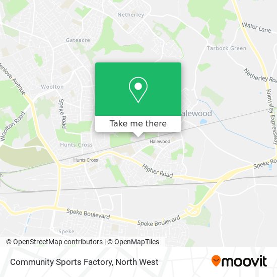Community Sports Factory map