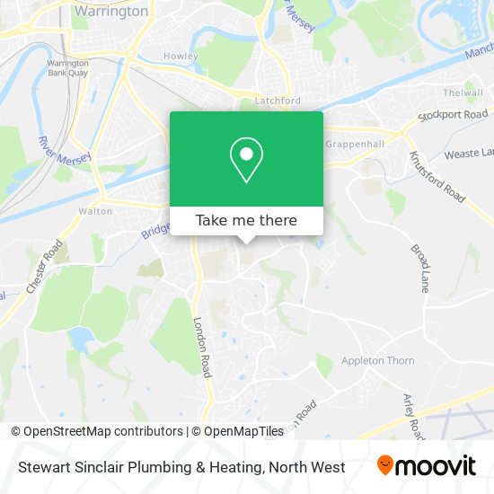 Stewart Sinclair Plumbing & Heating map
