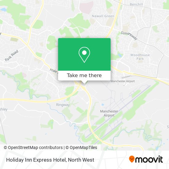 Holiday Inn Express Hotel map