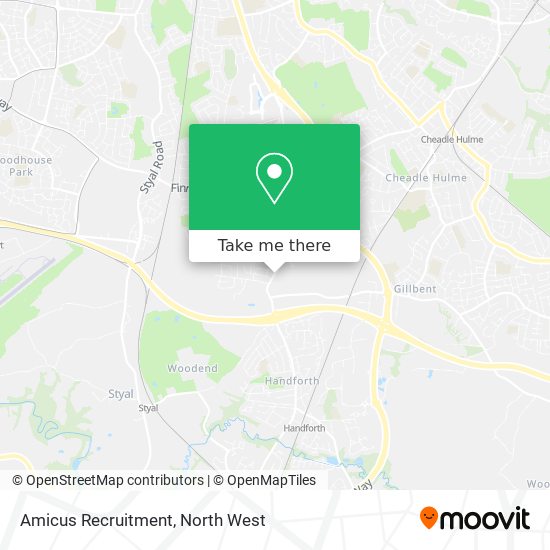 Amicus Recruitment map