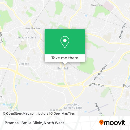 Bramhall Smile Clinic map