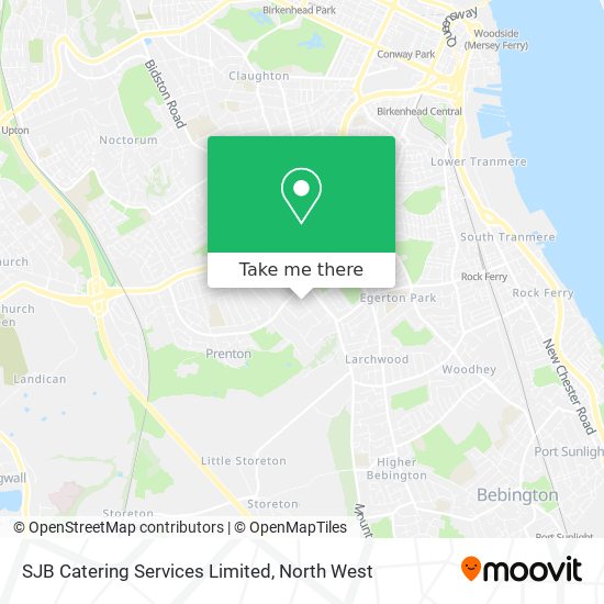 SJB Catering Services Limited map