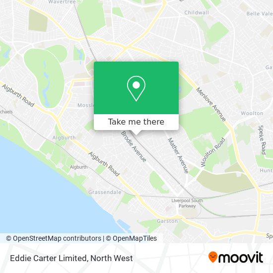 Eddie Carter Limited map