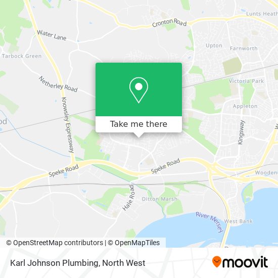 Karl Johnson Plumbing map