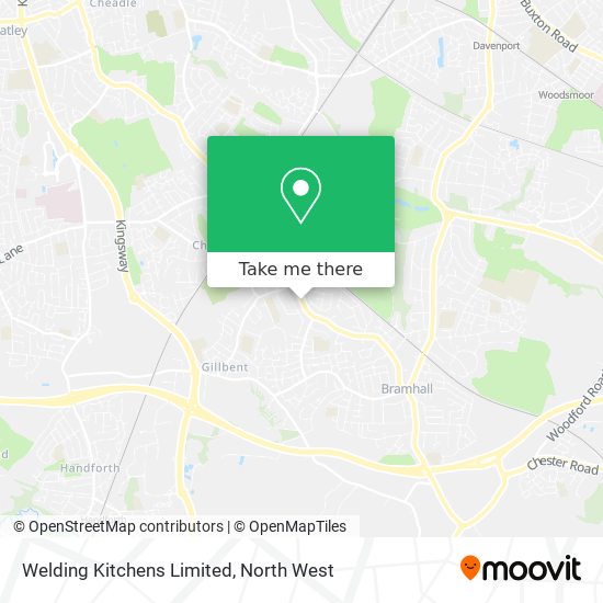 Welding Kitchens Limited map