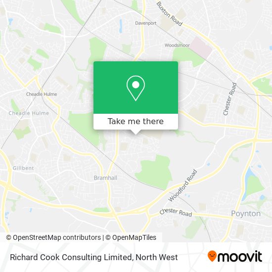 Richard Cook Consulting Limited map