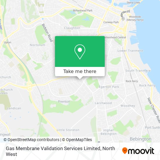 Gas Membrane Validation Services Limited map