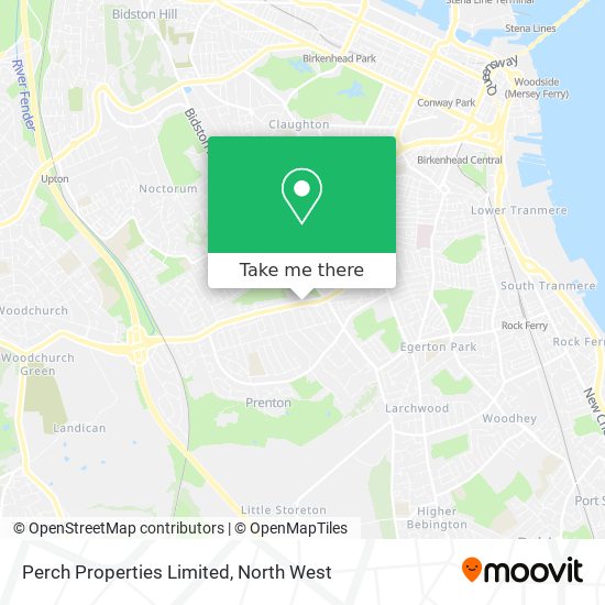 Perch Properties Limited map