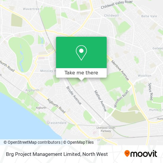 Brg Project Management Limited map