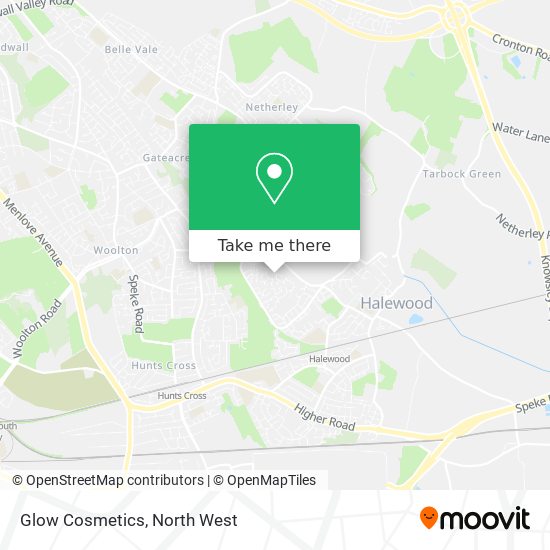 Glow Cosmetics map