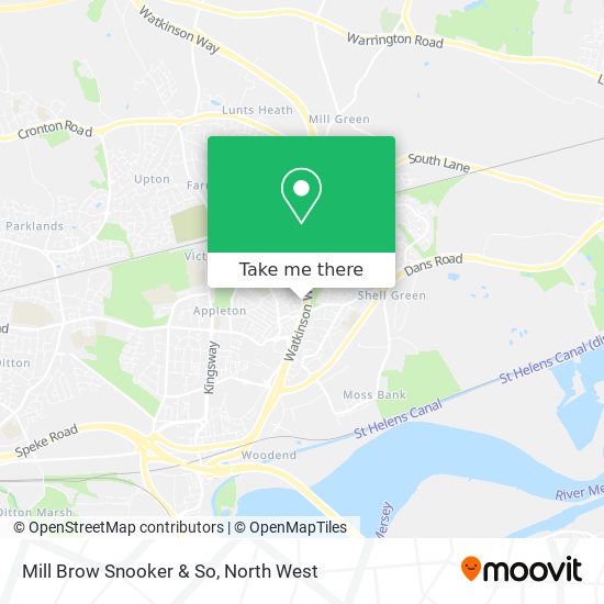Mill Brow Snooker & So map
