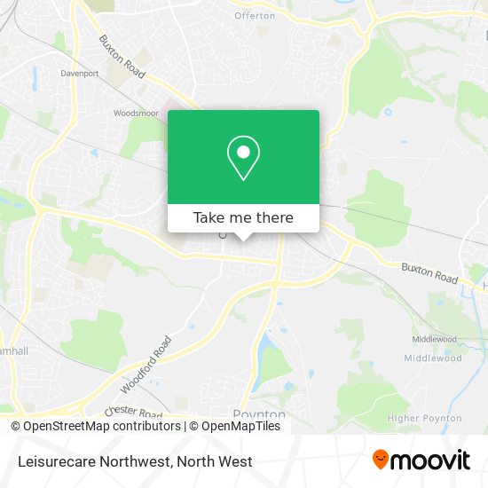 Leisurecare Northwest map