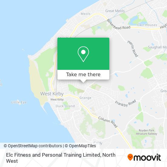 Elc Fitness and Personal Training Limited map