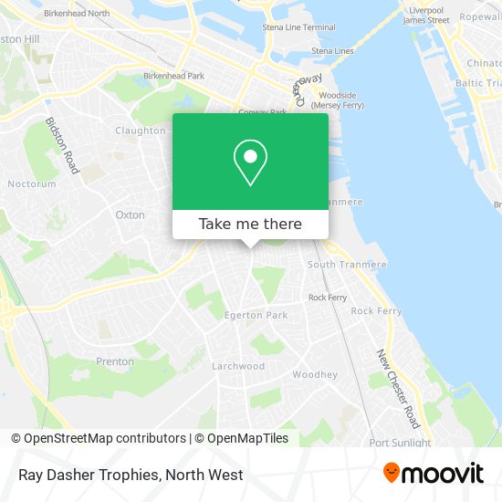 Ray Dasher Trophies map