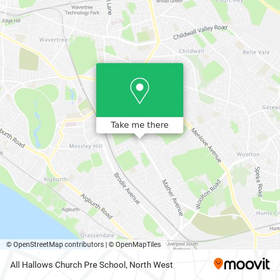 All Hallows Church Pre School map