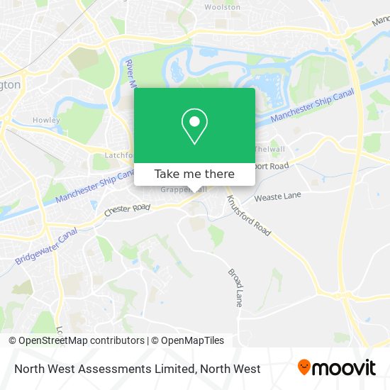 North West Assessments Limited map