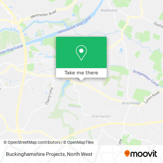 Buckinghamshire Projects map