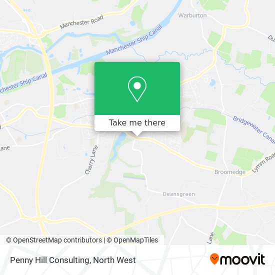 Penny Hill Consulting map