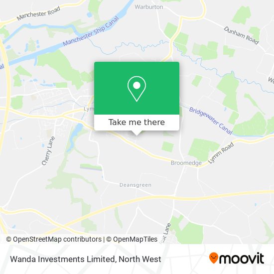 Wanda Investments Limited map