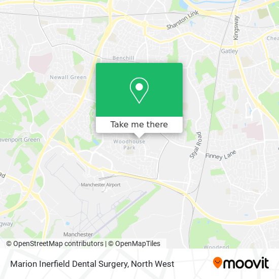 Marion Inerfield Dental Surgery map