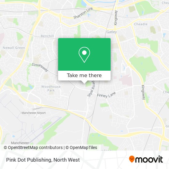 Pink Dot Publishing map