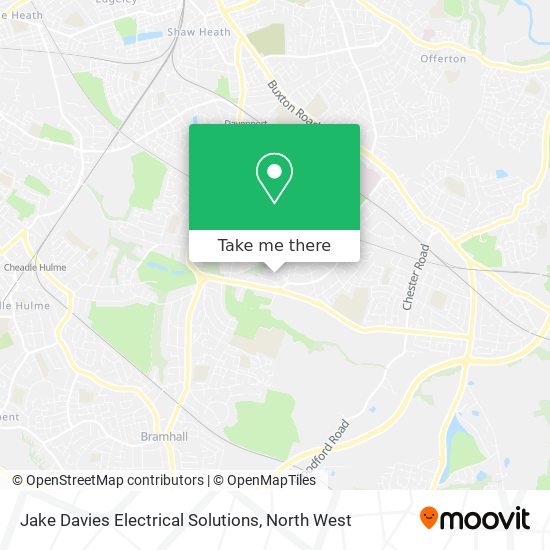Jake Davies Electrical Solutions map