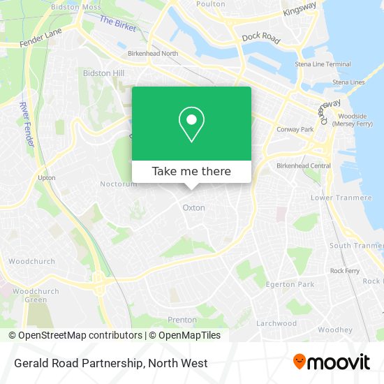 Gerald Road Partnership map