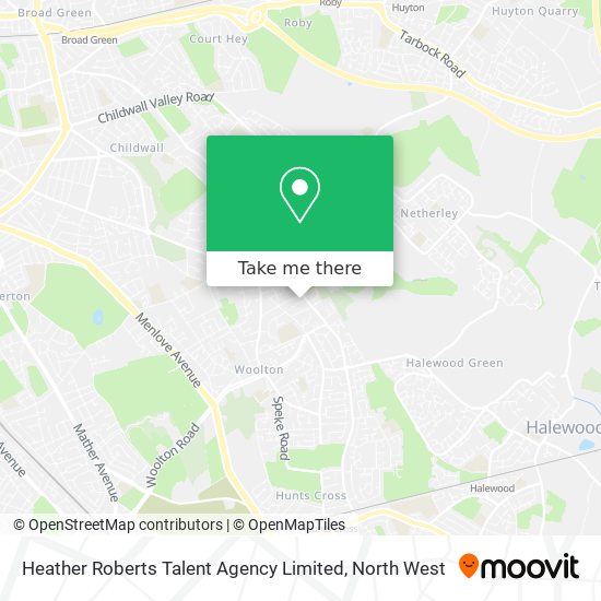 Heather Roberts Talent Agency Limited map