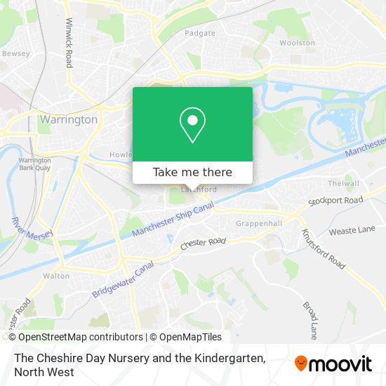 The Cheshire Day Nursery and the Kindergarten map