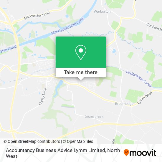 Accountancy Business Advice Lymm Limited map