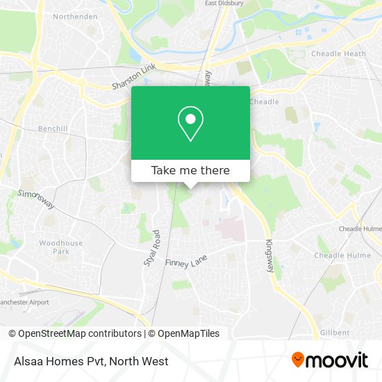Alsaa Homes Pvt map