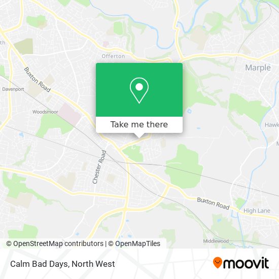 Calm Bad Days map