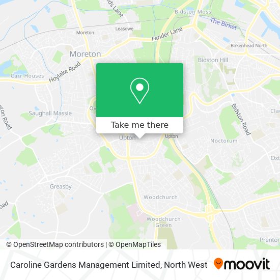 Caroline Gardens Management Limited map