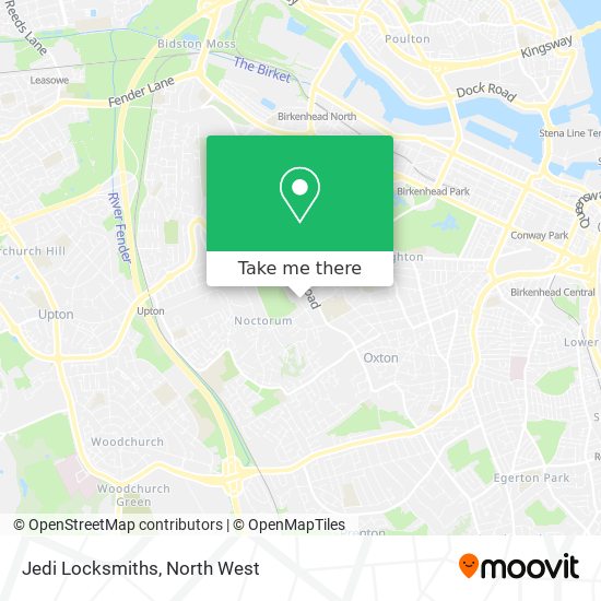 Jedi Locksmiths map