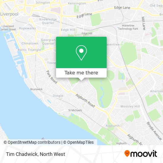 Tim Chadwick map