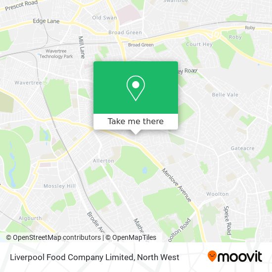 Liverpool Food Company Limited map