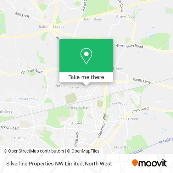 Silverline Properties NW Limited map