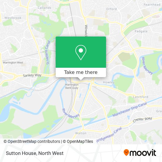 Sutton House map