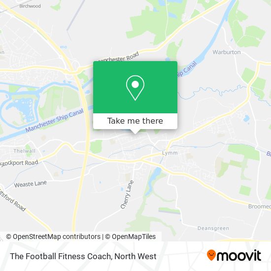 The Football Fitness Coach map