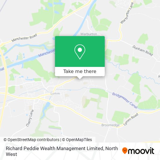 Richard Peddie Wealth Management Limited map