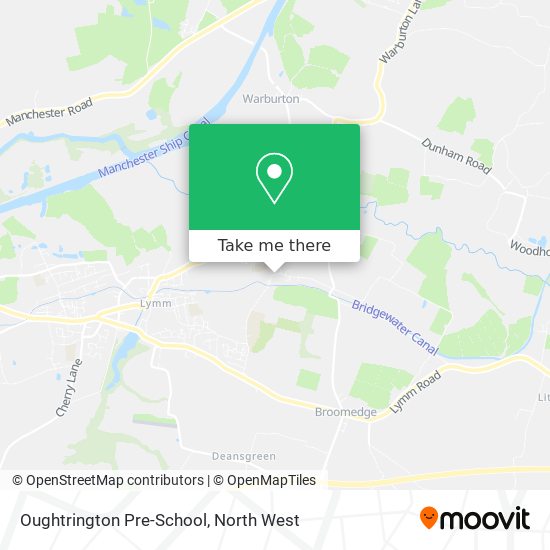 Oughtrington Pre-School map