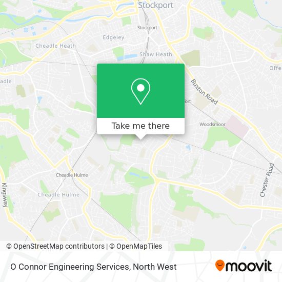 O Connor Engineering Services map