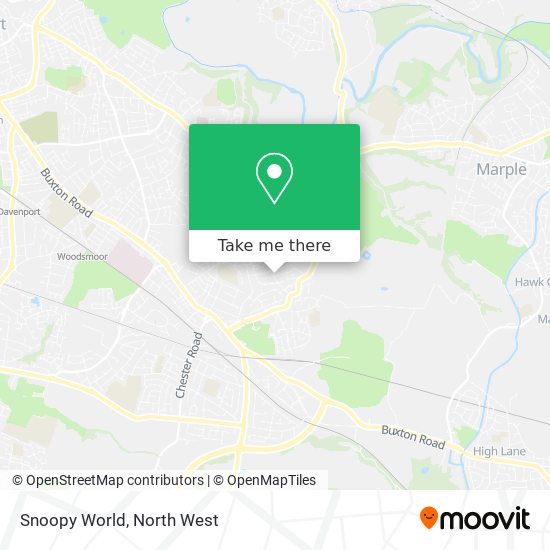 Snoopy World map