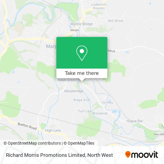 Richard Morris Promotions Limited map
