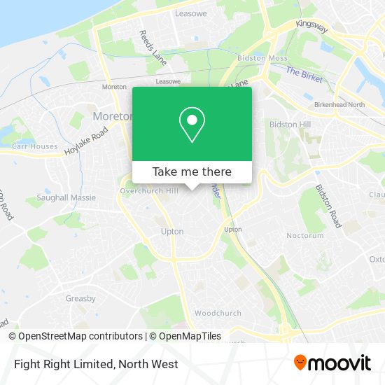 Fight Right Limited map