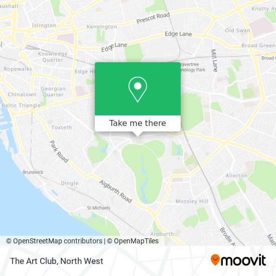 The Art Club map