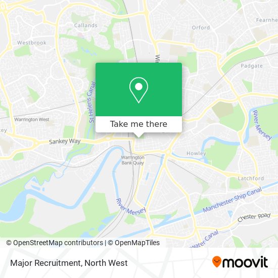 Major Recruitment map