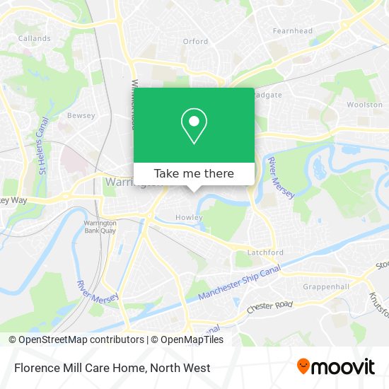 Florence Mill Care Home map