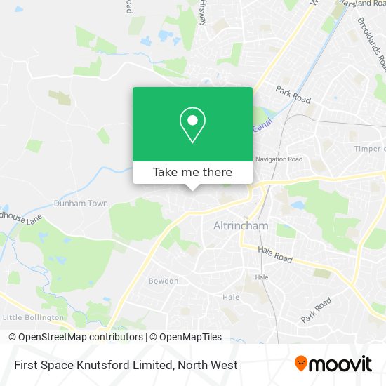 First Space Knutsford Limited map