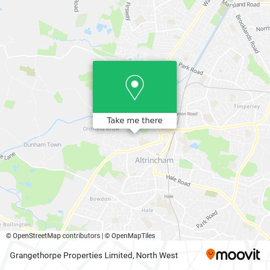 Grangethorpe Properties Limited map